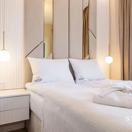 Premium Baltic Lux Z Prywatnym Jacuzzi, Basenem Sannel For Rent Lägenhet Pobierowo