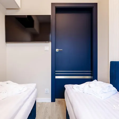 Premium Baltic Lux Z Prywatnym Jacuzzi, Basenem Sannel For Rent Lägenhet Pobierowo