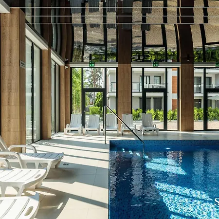 Lägenhet Premium Baltic Lux Z Prywatnym Jacuzzi, Basenem Sannel For Rent Pobierowo