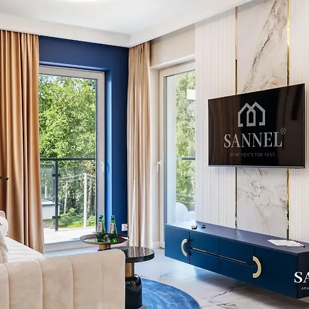 Premium Baltic Lux Z Prywatnym Jacuzzi, Basenem Sannel For Rent